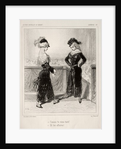 Carnaval by Paul Gavarni