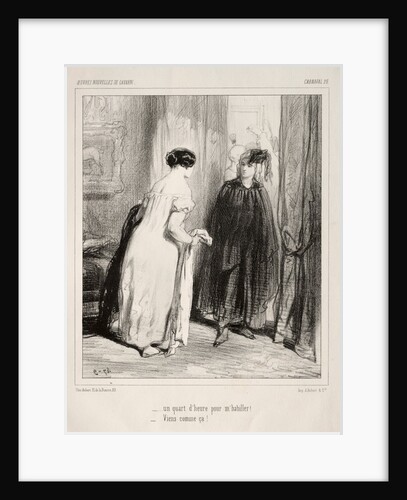 Carnaval by Paul Gavarni