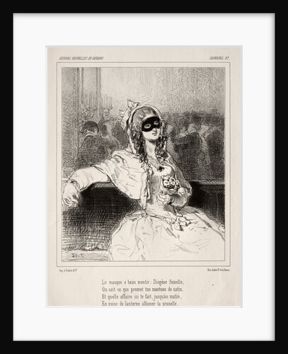 Carnaval by Paul Gavarni