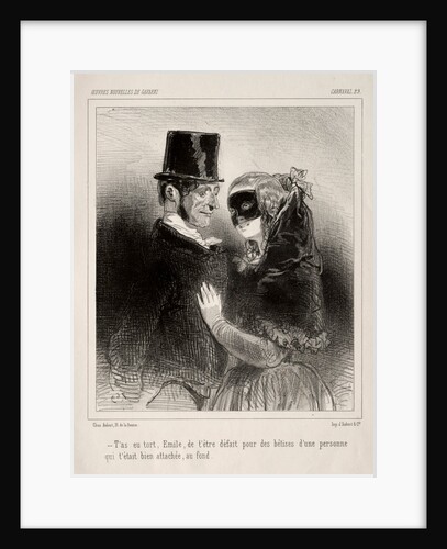 Carnaval by Paul Gavarni