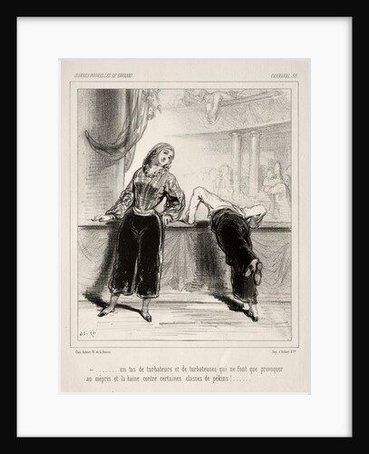 Carnaval by Paul Gavarni