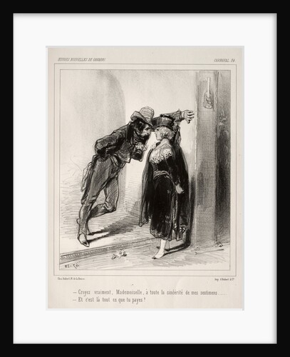 Carnaval by Paul Gavarni