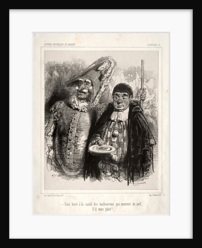 Carnaval by Paul Gavarni