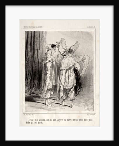 Carnaval by Paul Gavarni