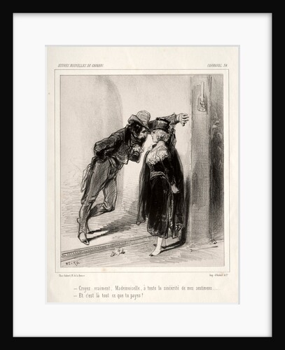 Carnaval by Paul Gavarni