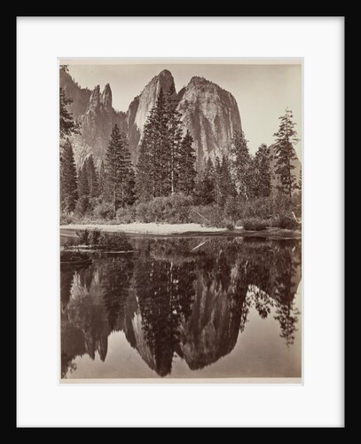 Cathedral Rocks and Reflections, Yosemite, 1864 by Charles Leander Weed