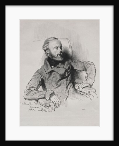 Ch. Chandellier, 1842 by Paul Gavarni