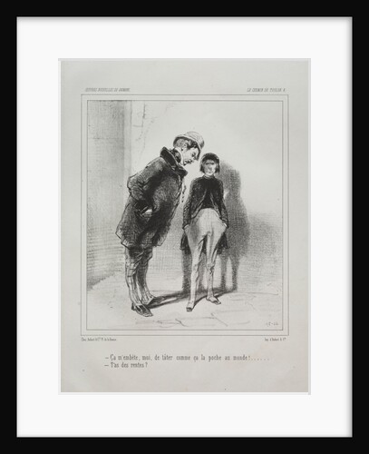 Chemin de Toulon by Paul Gavarni