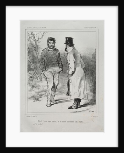 Chemin de Toulon by Paul Gavarni