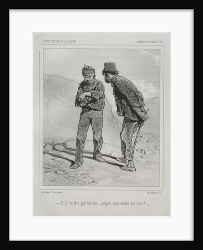 Chemin de Toulon by Paul Gavarni