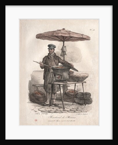 Chestnut Peddler by Carle Vernet