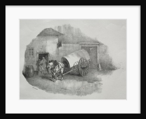 Cheval de charrette sorti des limons by Théodore Géricault