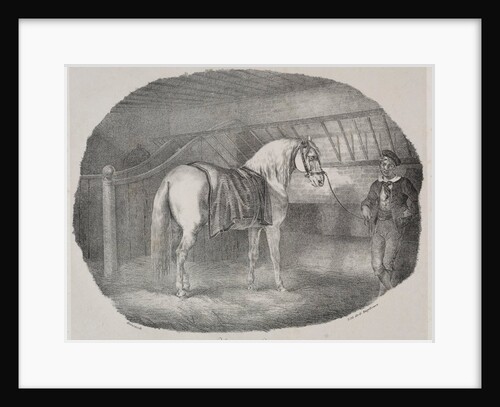 Cheval dHanovre by Théodore Géricault