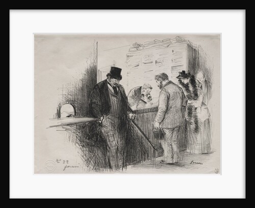 Chez lHuissler by Jean Louis Forain