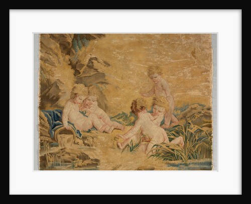 Children Playing: The Bath, 1700s by Charron