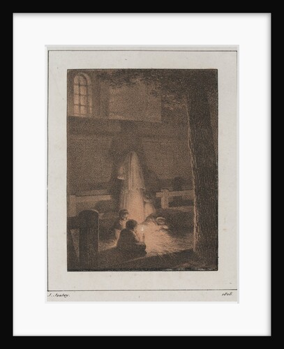 Children with Candle, 1818 by Jean-Baptiste Isabey