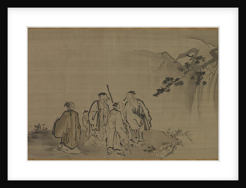 Chinese Sages, 17th century by Kano Tan?y? (attributed to)