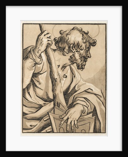 Christ and the Apostles: St. Judas Thaddeus, 1600s by Ludolph Büsinck