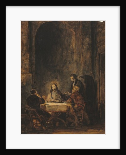 Christ at Emmaus by Benjamin West (attributed to)