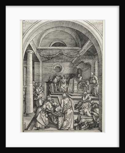 Christ Disputing with Doctors, c. 1503-1504 by Albrecht Dürer