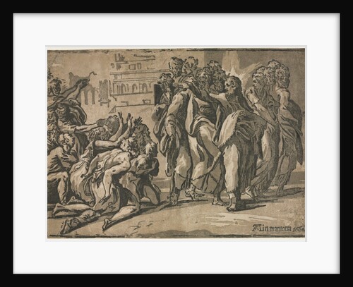 Christ Healing the Lepers, 1608 by Guiseppe Rossigliani