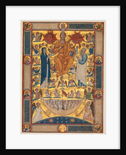 Christ in Majesty with the Virgin and St. John the Evangelist…, c. 1300-1330 by Unknown