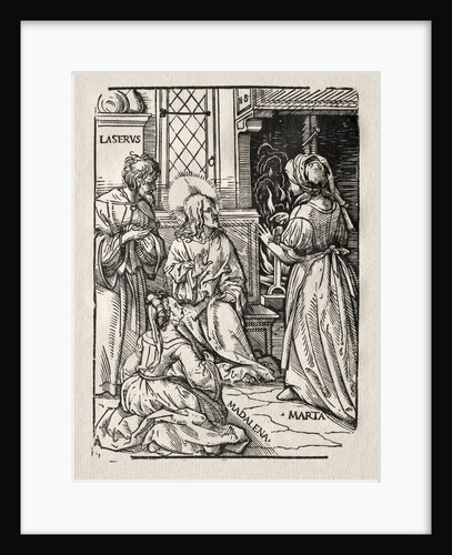 Christ in the House of Lazarus, 1510 by Hans Burgkmair