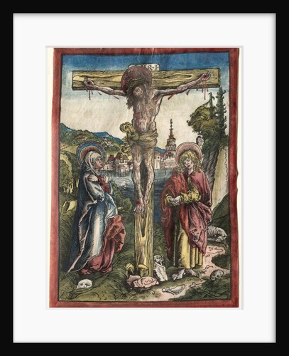Christ on the Cross between the Virgin and Saint John, 1503 by Lucas Cranach