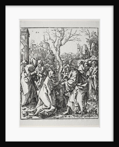 Christ Taking Leave of his Mother by Wolf Traut