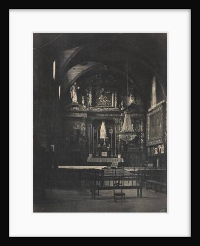 Church Interior, c. 1855 by Farnham Maxwell Lyte