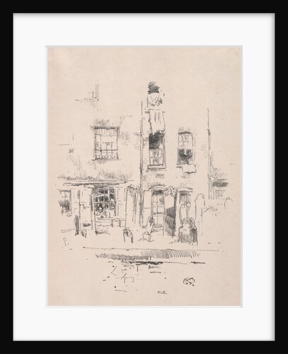 Churchyard, 1887 by James McNeill Whistler