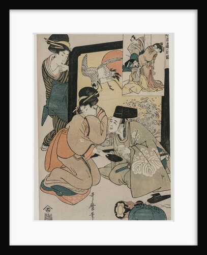 Chushingura: Act I of The Storehouse of Loyalty, late 1790s by Kitagawa Utamaro