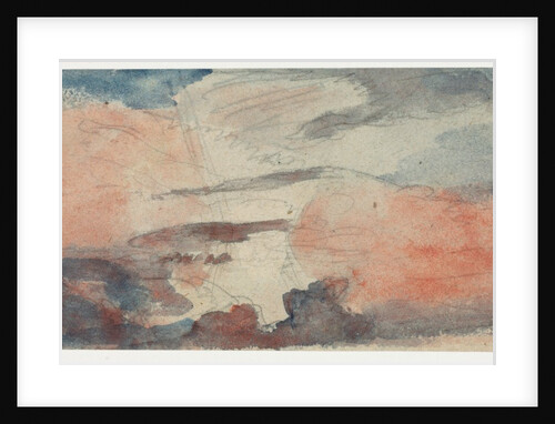 Cloud Study, 1800s by Anonymous