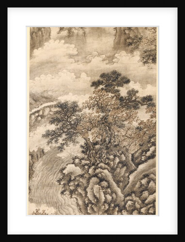Clouds and Waves at the Wu Gorge, 1368- 1644 by Xie Shichen