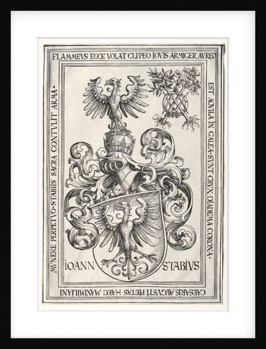 Coat of Arms of Johann Stabius by Wolf Traut