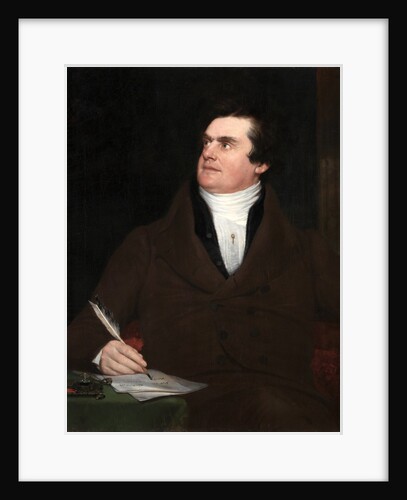 Colonel William Leete Stone, 1839 by William Page