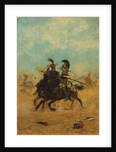 Combat for the Colors, 1874 by Édouard Detaille