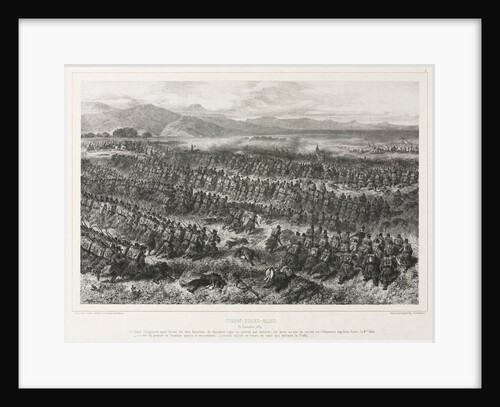 Combat of Oued-alleg, 31 December 1839, 1840 by Auguste Raffet