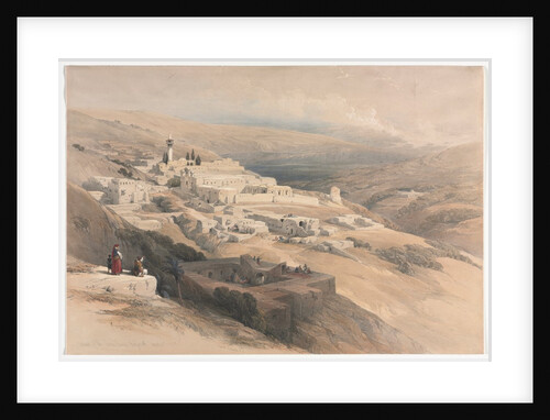 Convent of the Terra-Santa, Nazareth, 1839 by David Roberts