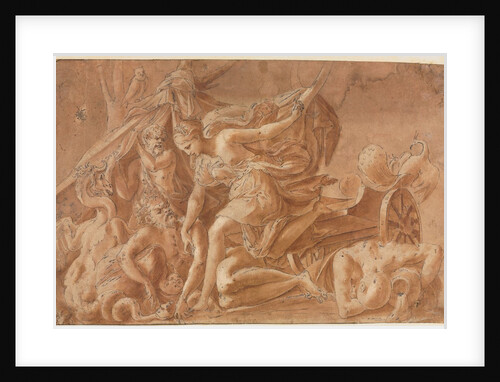 Copy after Primaticcio's Juno Awakening Sleep, after 1535 by Unknown