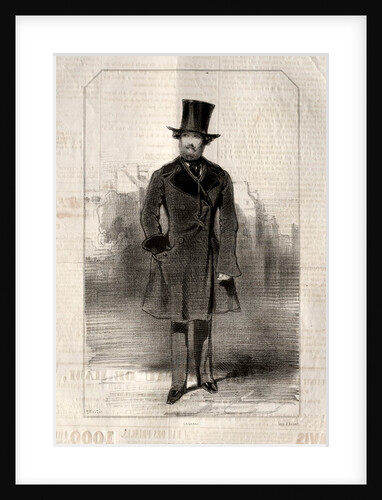 Costumes d Humann, 1843 by Paul Gavarni