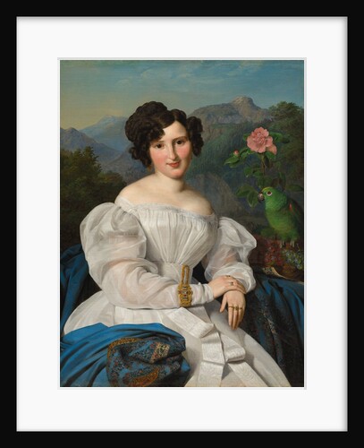 Countess Széchenyi, 1828 by Ferdinand Georg Waldmüller