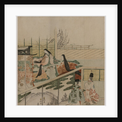 Court Ladies Making Dolls, 1790s by Kubo Shunman (attributed to)