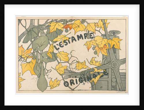 Cover for LEstampe Originale, 1894 by Camille Martin