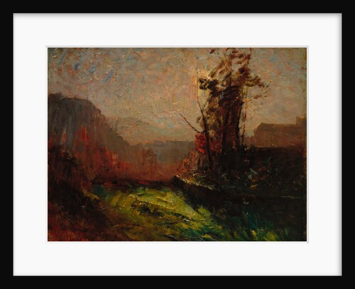 Crémieu, Seen from Chaillonnette, c. 1867-1872 by François-Auguste Ravier