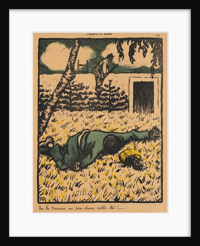 Crimes and Punishments VII, 764: Youll find that's rather a hard one !, 1901 by Félix Vallotton