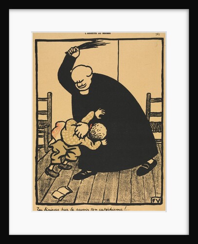 Crimes and Punishments VIII, 765: Youll learn…, 1869 by Félix Vallotton