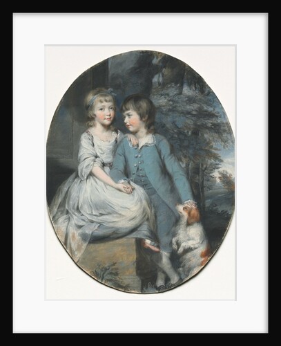 Cropley Ashley-Cooper with His Sister…, c. 1776 by Daniel Gardner