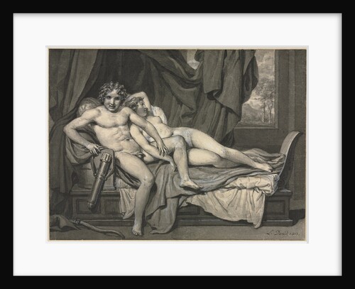 Cupid and Psyche, 1813 by Jacques-Louis David