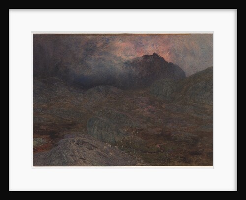 Cwm Trifaen, c. 1857 by Alfred William Hunt